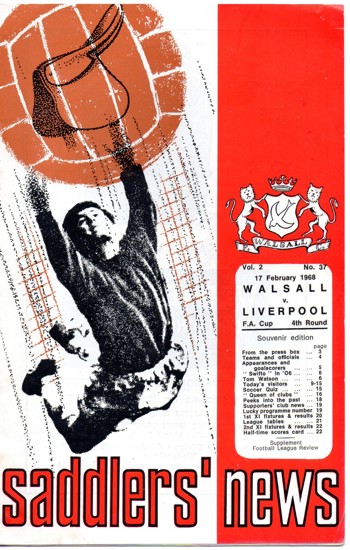 Match programme